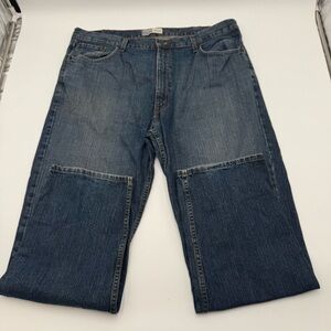 Levis Jeans Mens 42x32 Signature Relaxed Fit Straight Leg Denim Pants